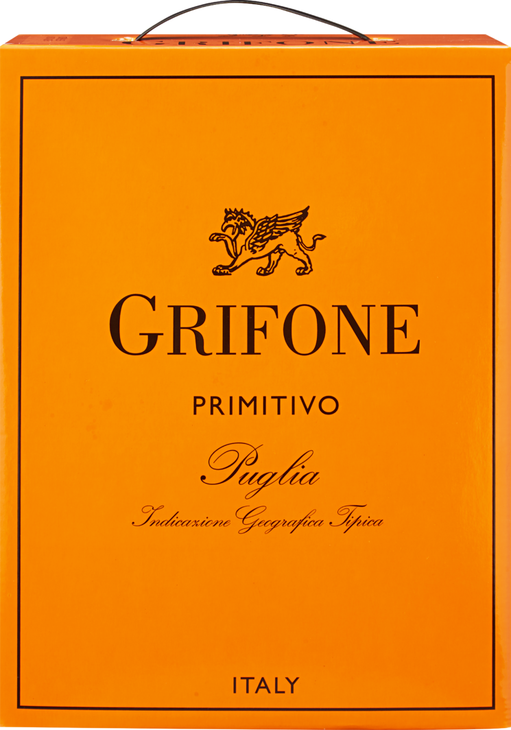 Wino Grifone Primitivo Puglia BIB 3L