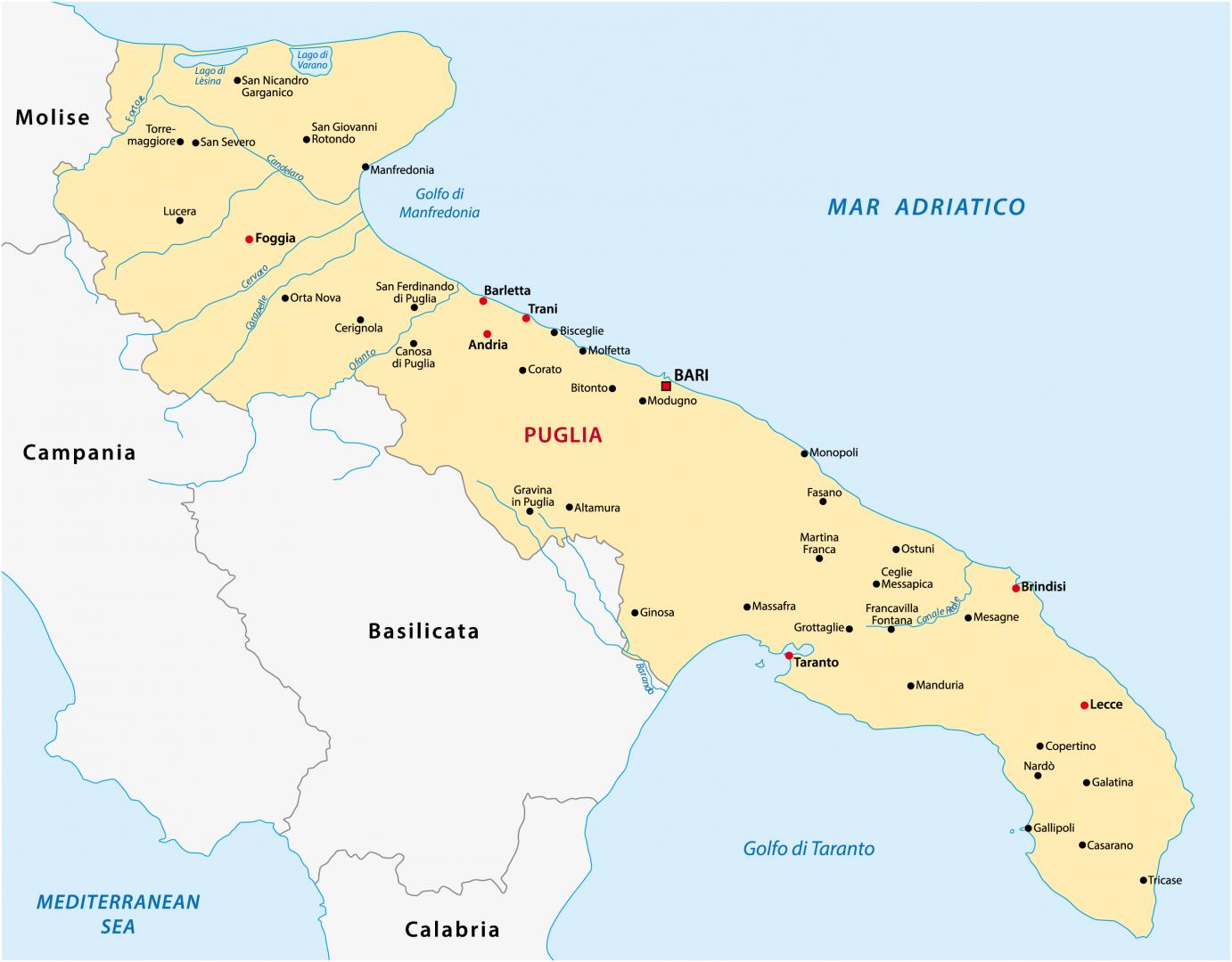 Najlepsze wina z Apulii – włoskie wina o nieprzeciętnym aromacie