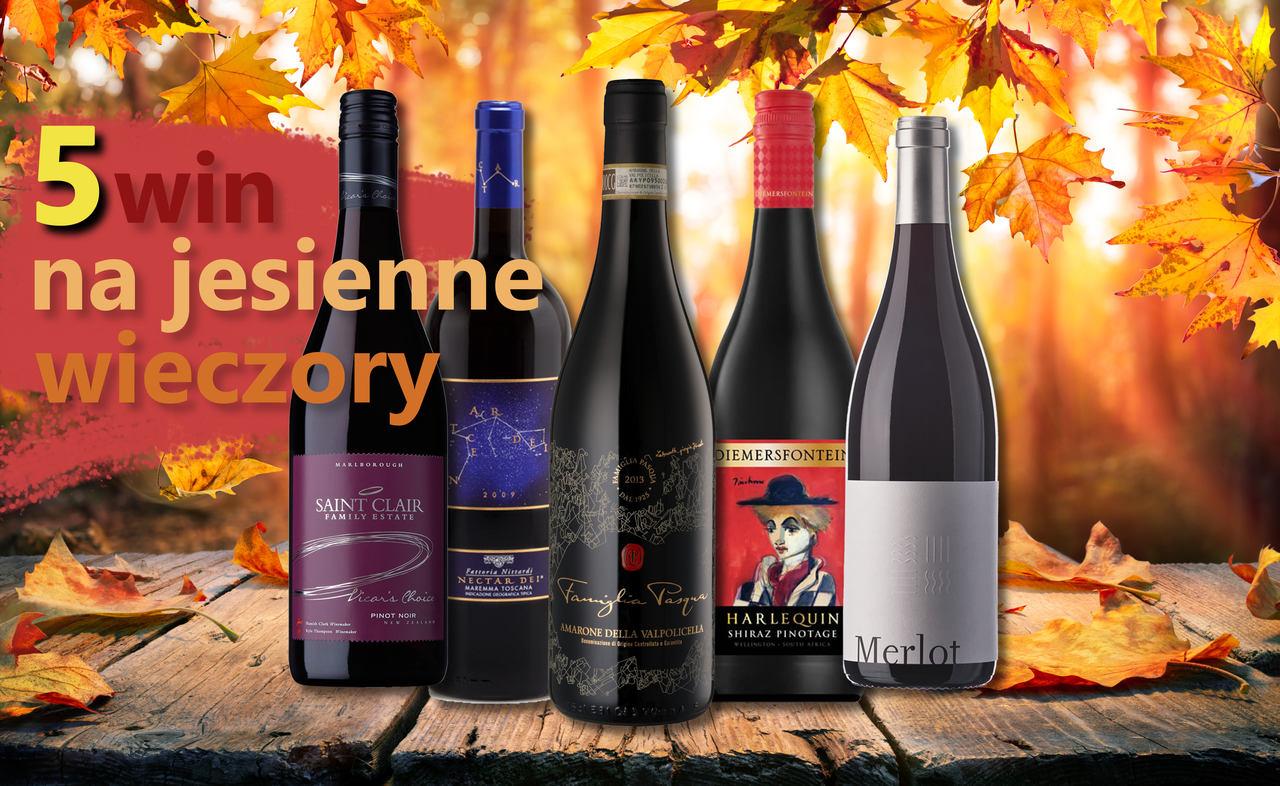 5 propozycji wina na jesień