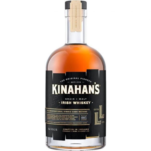 Butelka Kinahan’s The KASC Project L.L 40% 0,7l, irlandzka blended whiskey z serii Hybrid Cask