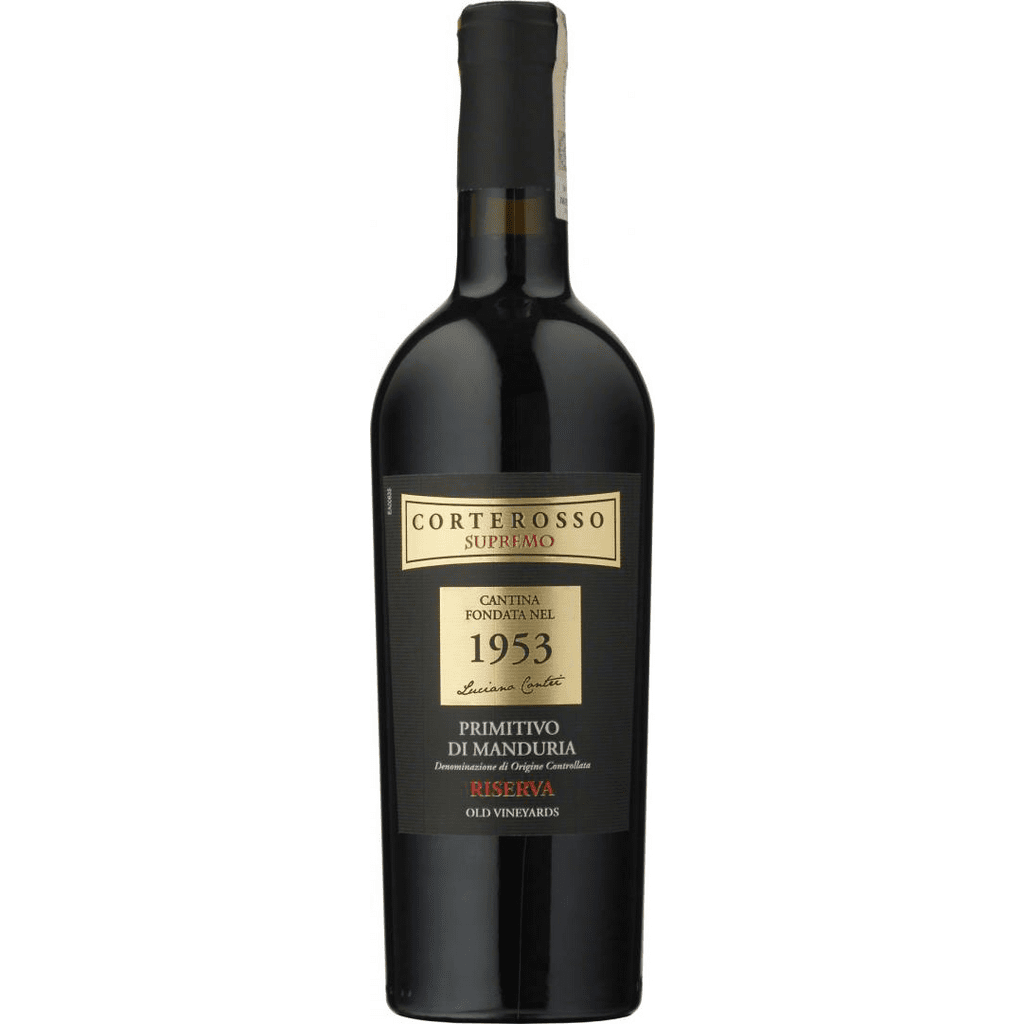 Conte Di Campiano Corterosso Supremo Primitivo di Manduria DOC Riserva