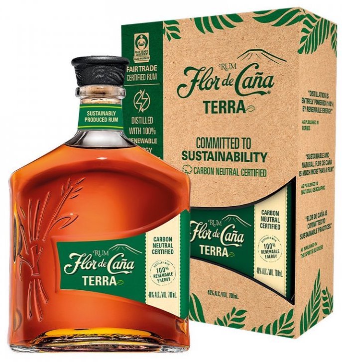 Butelka rumu Flor de Caña Terra 0,7 l 40%