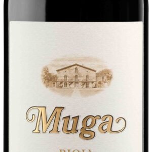 Butelka Muga Reserva Rioja na zdjęciu produktowym