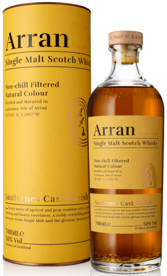 Arran Sauternes Cask Finish – butelka whisky Single Malt 0,7L