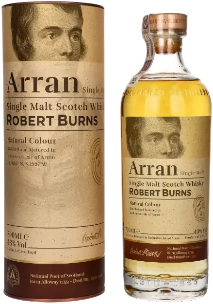 Arran Robert Burns – butelka whisky Single Malt Scotch 0,7L
